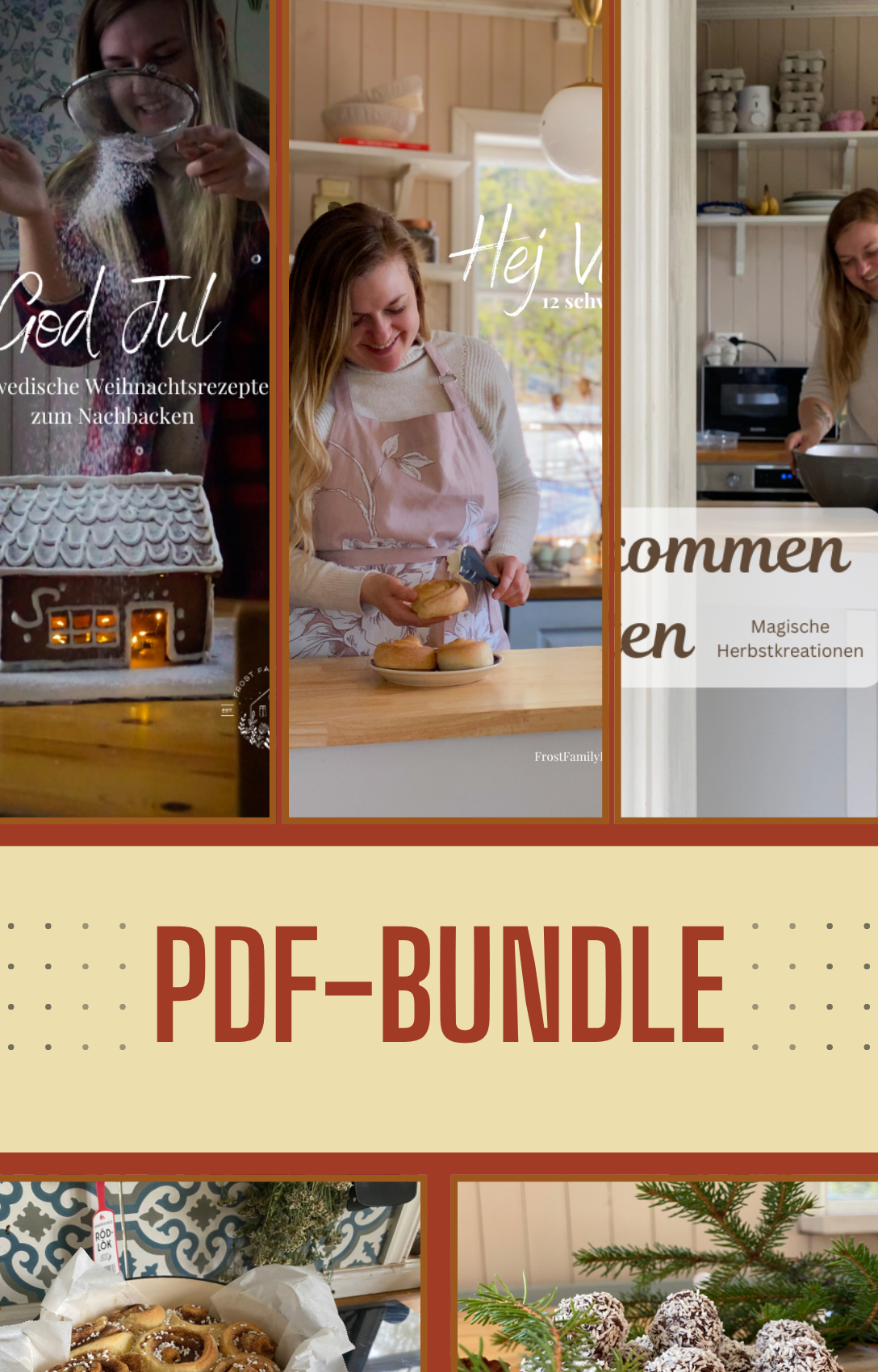 Schwedische Backrezepte – Saisonale Köstlichkeiten für Herbst, Winter & Frühling (PDF-Sammlung)